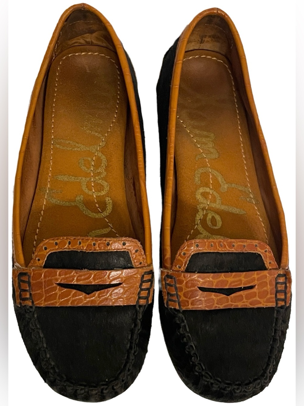 Sam Edelman Flora Calf Hair  Loafer Moccasins 7.5